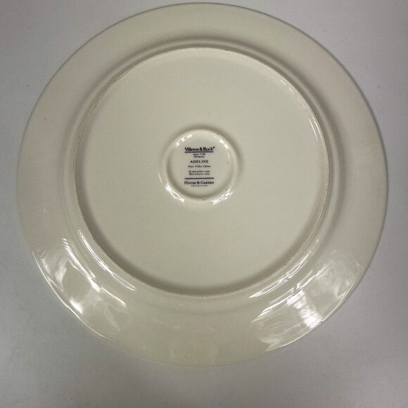 Villeroy & Boch Adeline 12.4 Round Floral Platter Chop Plate - Picture 4 of 5